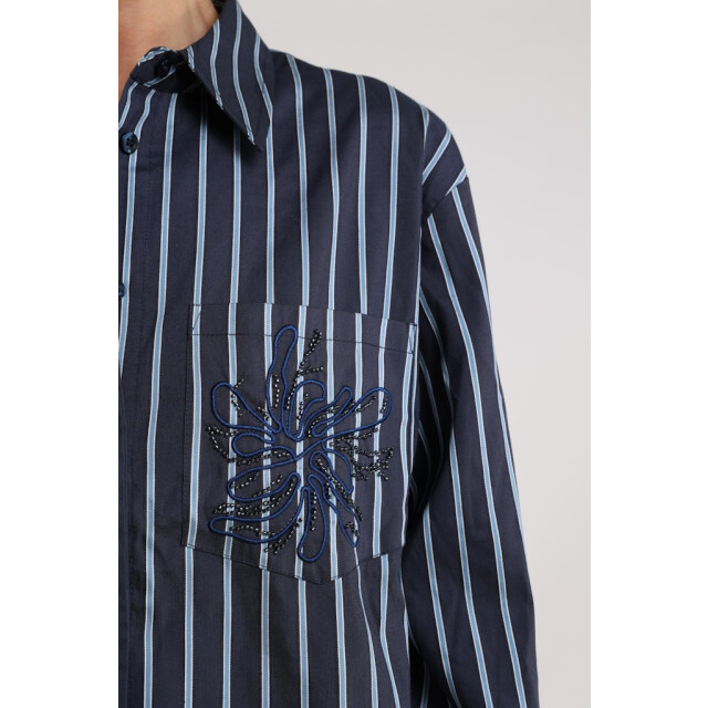 Nukus nkf02071 ariana blouse stripe NKF02071 large