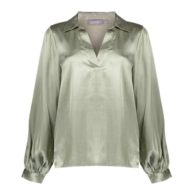 Geisha 53530-14 satin blouse 53530-14 large