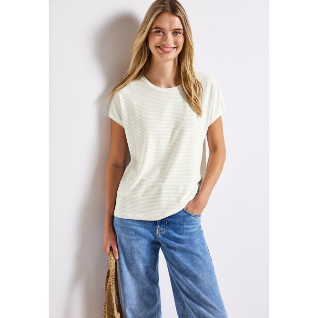 Street One a323683 ltd qr shirt w.shiny strips A323683 large