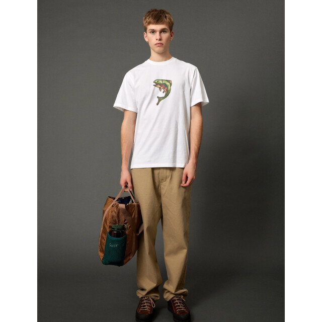 Foret catch t-shirt f7003 white 05011.100.0289 large