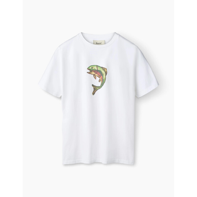 Foret catch t-shirt f7003 white 05011.100.0289 large