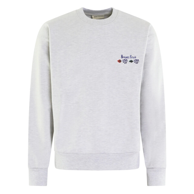 Bram's Fruit Heren flora sweater 691-Grey large