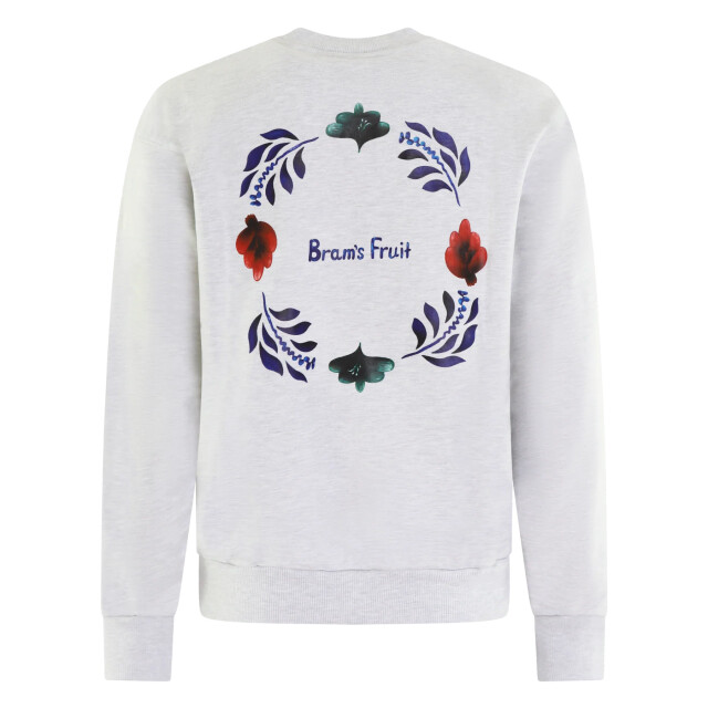 Bram's Fruit Heren flora sweater 691-Grey large