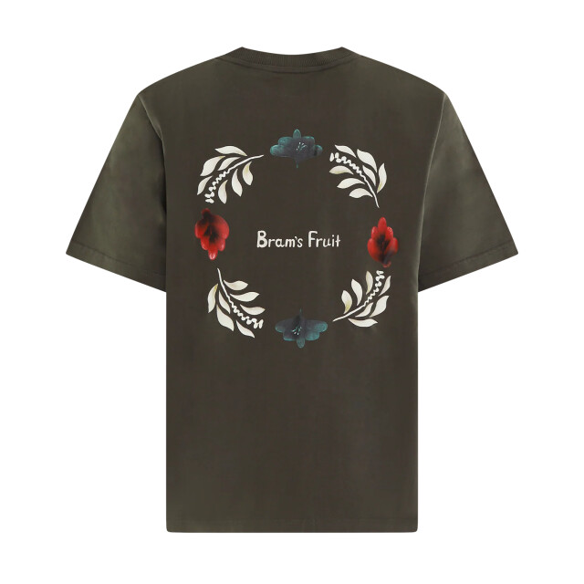 Bram's Fruit Heren flora t-shirt 1004-Black large