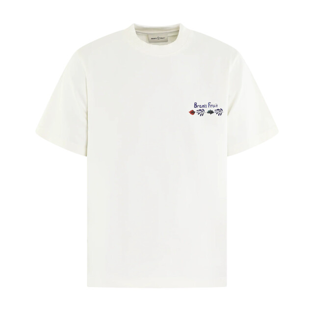 Bram's Fruit Heren flora t-shirt 1003-White large