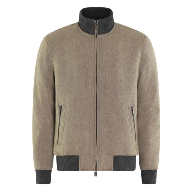 Pal Zileri Heren giubbino 9B36SG663-Light Brown large