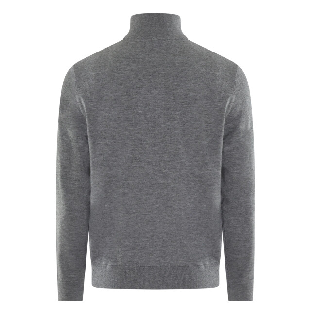 Pal Zileri Heren knitwear pull 9B3M0M342-Grijs large