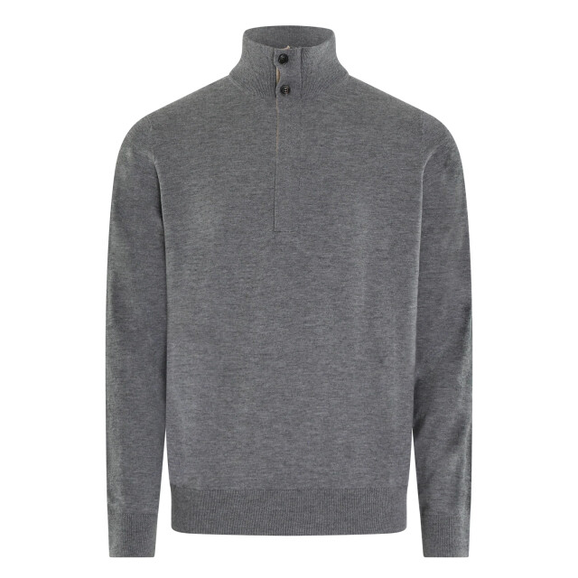 Pal Zileri Heren knitwear pull 9B3M0M342-Grijs large
