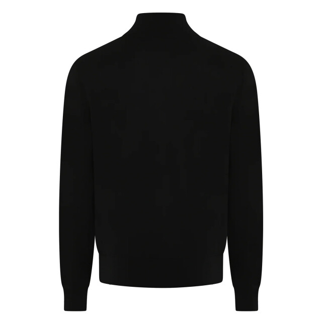 Pal Zileri Heren knitted cardigan 9B3M0M333E-Black large