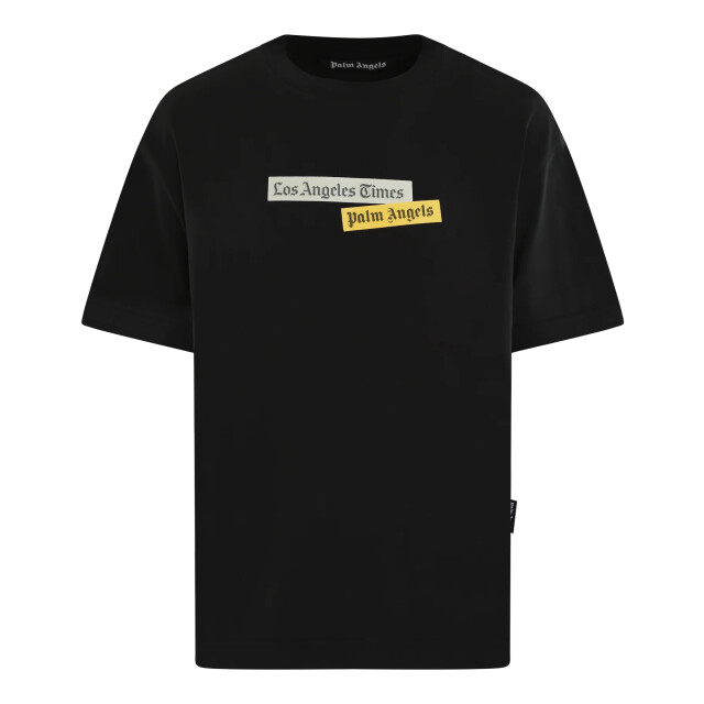 Palm Angels Heren paxlatimes reg t-shirt PMAA109F25JERO004-1084 large