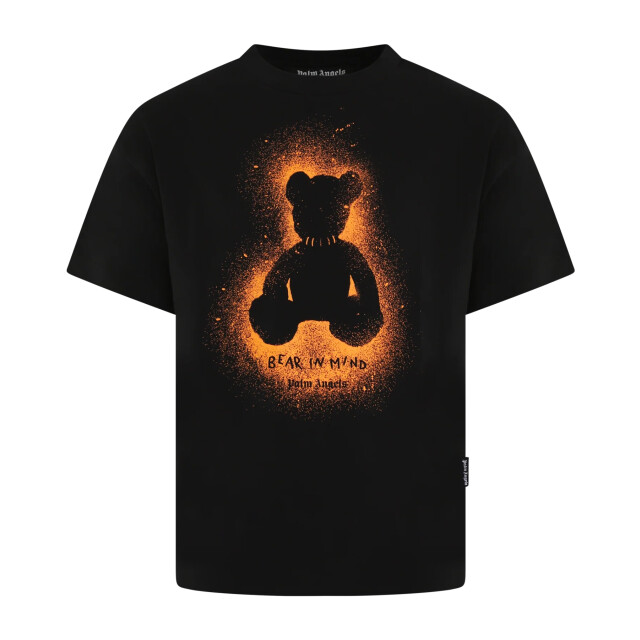 Palm Angels Heren spray bear t-shirt PMAA109F25JERO00B-1066 large