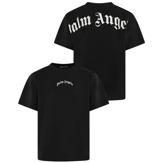 Palm Angels Heren back curved t-shirt PMAA10BF25JERO001-1003 large