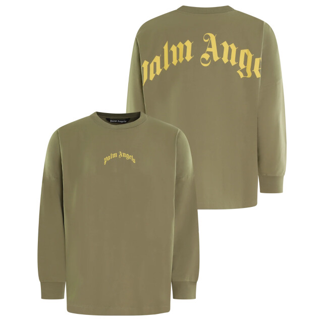 Palm Angels Heren back curved longsleeve PMAB059F25JER001-5818 large