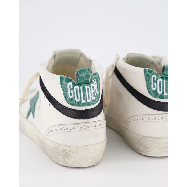 Golden Goose Deluxe Brand Dames mid star sneaker /groen GWF00122-F006156-10516 large