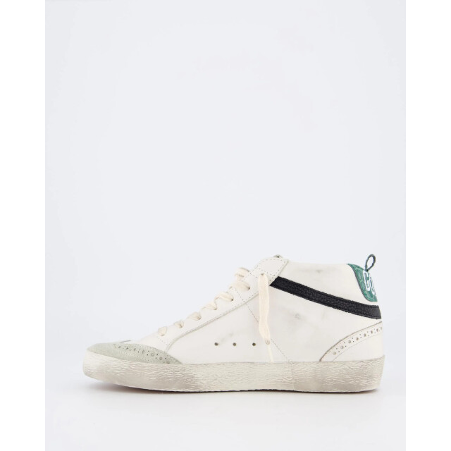 Golden Goose Deluxe Brand Dames mid star sneaker /groen GWF00122-F006156-10516 large