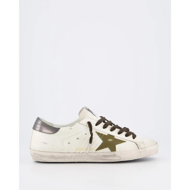 Golden Goose Deluxe Brand Heren super-star sneaker /groen GMF00101-F007516-83112 large