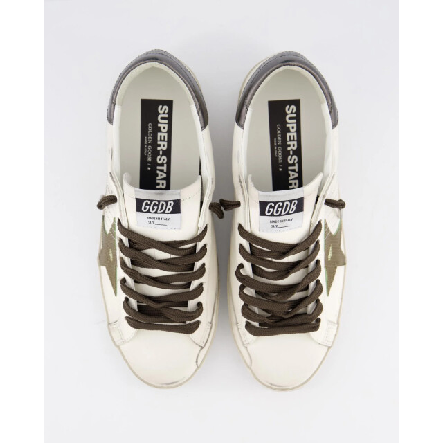 Golden Goose Deluxe Brand Heren super-star sneaker /groen GMF00101-F007516-83112 large