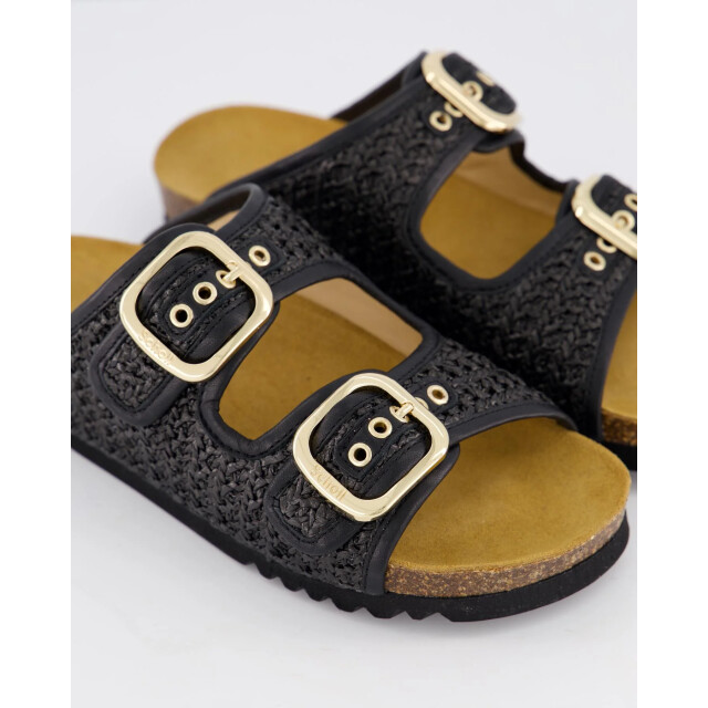 Scholl Dames noelle slipper black F323671004-Black large