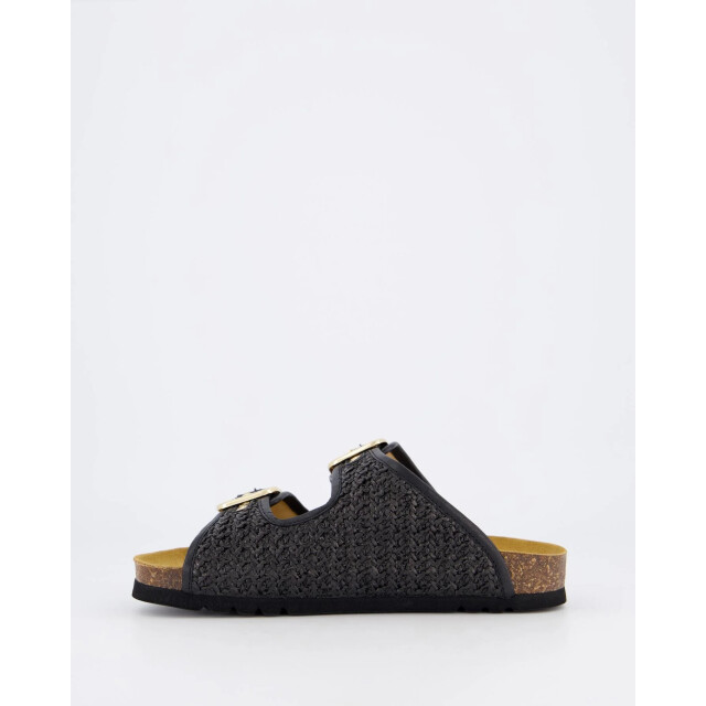 Scholl Dames noelle slipper black F323671004-Black large