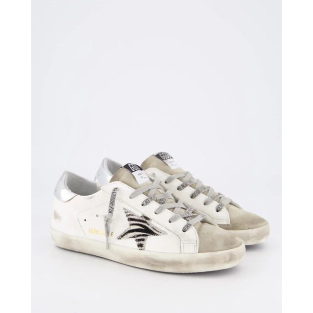 Golden Goose Deluxe Brand Dames super-star sneaker /zebra GWF00101-F002692-81571 large