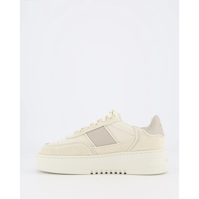 Axel Arigato Dames orbit piping sneaker F3225001-Off White / Light Tan large