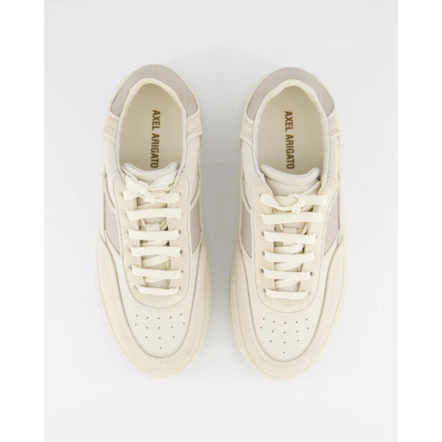 Axel Arigato Dames orbit piping sneaker F3225001-Off White / Light Tan large