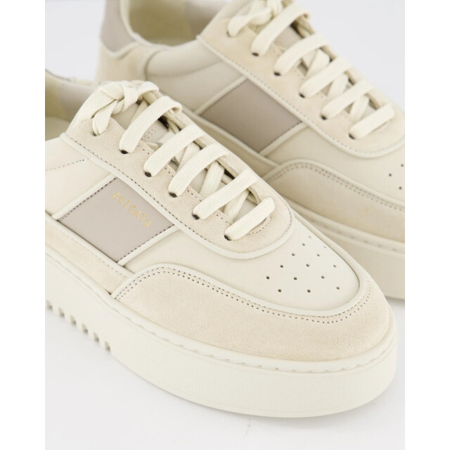Axel Arigato Dames orbit piping sneaker F3225001-Off White / Light Tan large