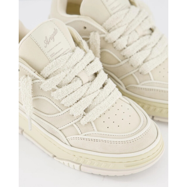 Axel Arigato Dames area lo piping sneaker F3220001-Light Beige / Off White large