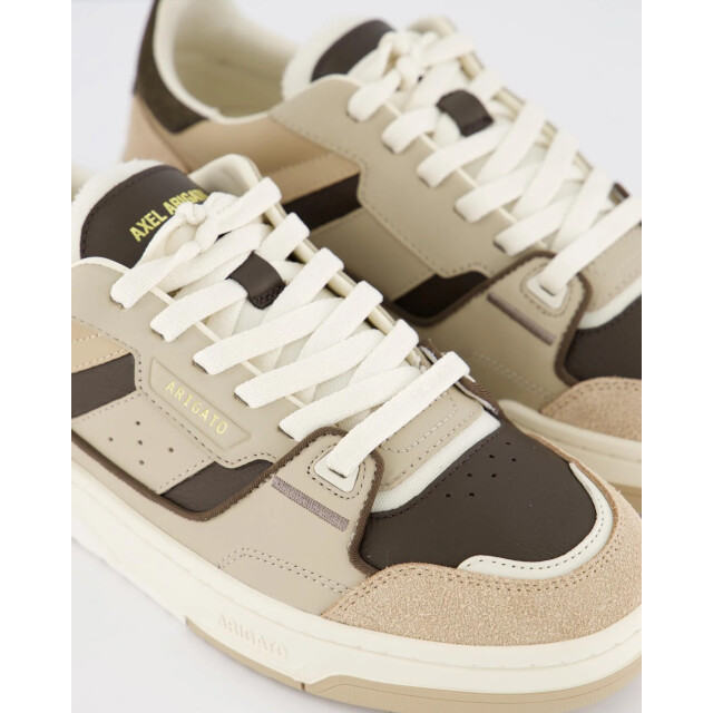 Axel Arigato Heren clay sneaker /bruin F2538006-BEIGE/DK BROWN large