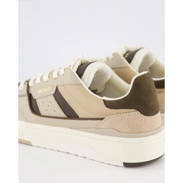 Axel Arigato Heren clay sneaker /bruin F2538006-BEIGE/DK BROWN large