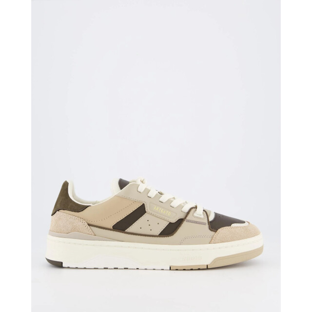 Axel Arigato Heren clay sneaker /bruin F2538006-BEIGE/DK BROWN large