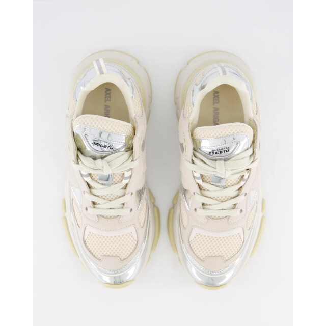 Axel Arigato Dames sphere runner /zilver F3202005-Light Beige/Silver large