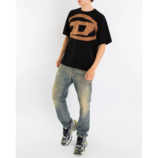 Diesel Heren t-boxt-bleach t-shirt A14872-0QKAS-9XX large