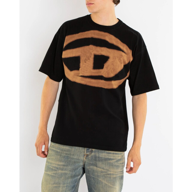Diesel Heren t-boxt-bleach t-shirt A14872-0QKAS-9XX large