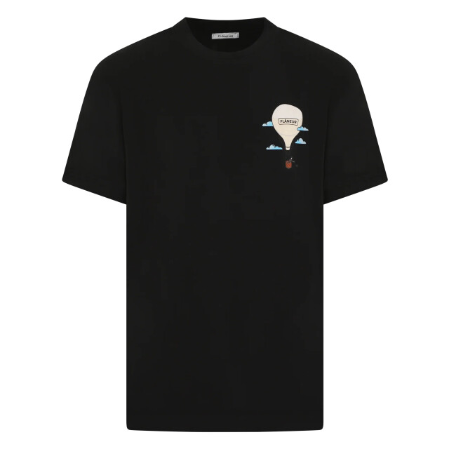Flaneur Homme Heren aéronautique t-shirt FTSH084-999 large