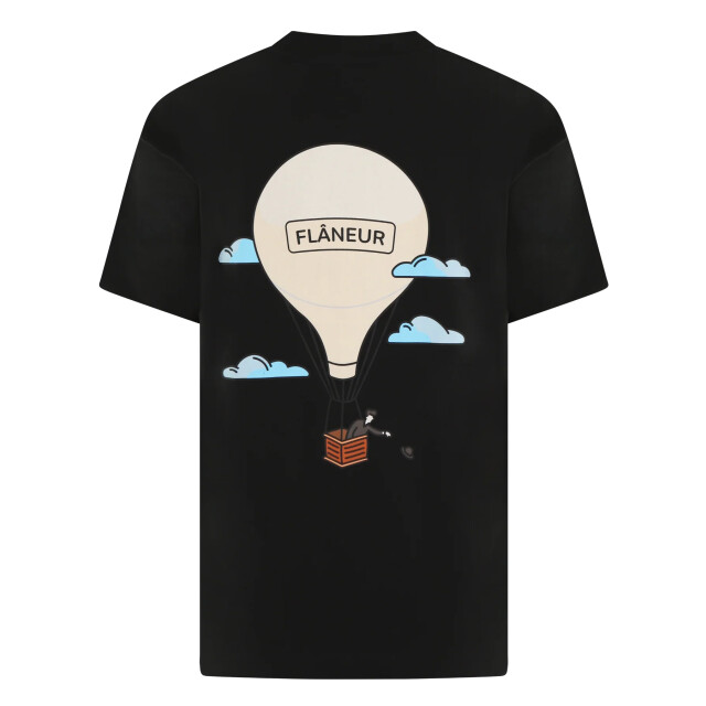 Flaneur Homme Heren aéronautique t-shirt FTSH084-999 large