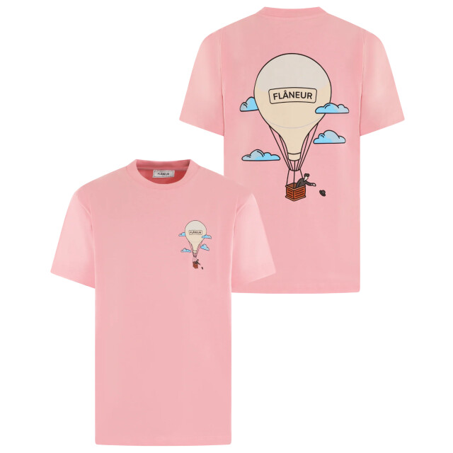Flaneur Homme Heren aéronautique t-shirt FTSH084-550 large