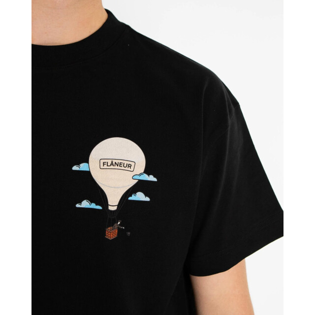 Flaneur Homme Heren aéronautique t-shirt FTSH084-999 large