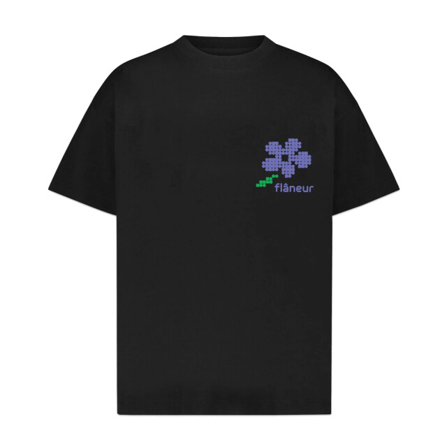 Flaneur Homme Heren pixel flower t-shirt FTSH018-999 large