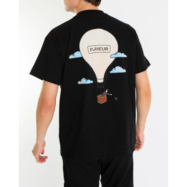 Flaneur Homme Heren aéronautique t-shirt FTSH084-999 large
