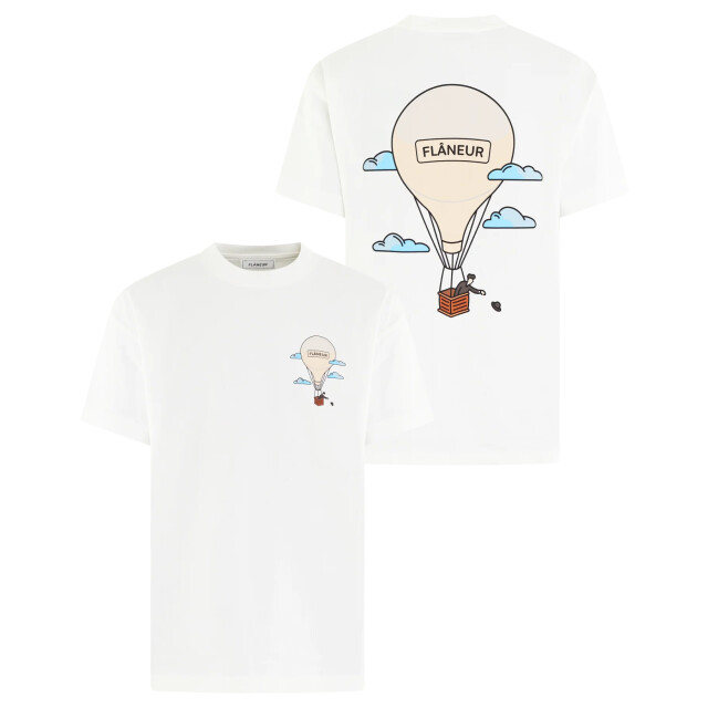 Flaneur Homme Heren aéronautique t-shirt FTSH084-51 large