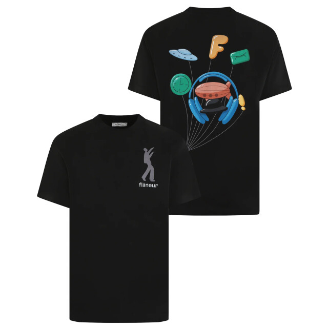 Flaneur Homme Heren inflatables t-shirt FTSH011-999 large