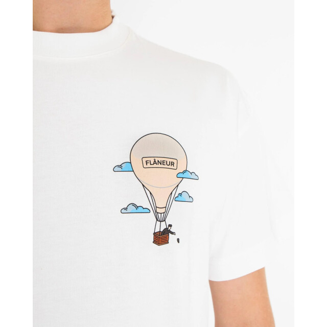 Flaneur Homme Heren aéronautique t-shirt FTSH084-51 large