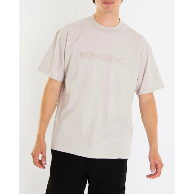Represent Heren embroidered serif tshirt MLM100234-25 large