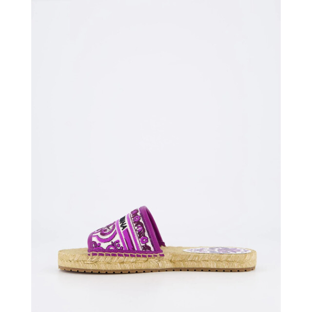 Dolce and Gabbana Dames maiolica viola slipper CE0148-AV804-I03TN large