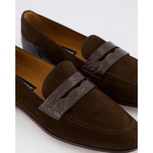 Dolce and Gabbana Heren dg plaque loafers A50717-A2E22-8M157 large