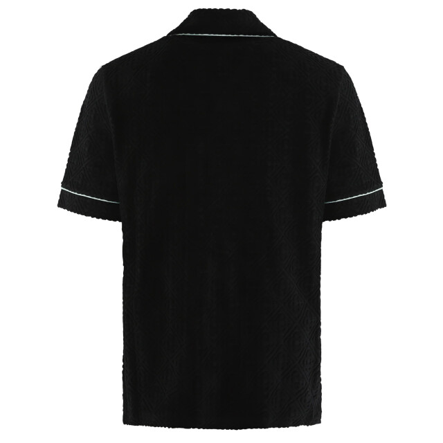 Casablanca Heren monogram towelling shirt MPF25-SH-085-02 large