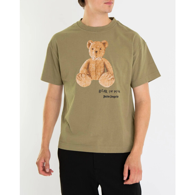 Palm Angels Heren bear in mind t-shirt PMAA109F25JER00A-5860 large