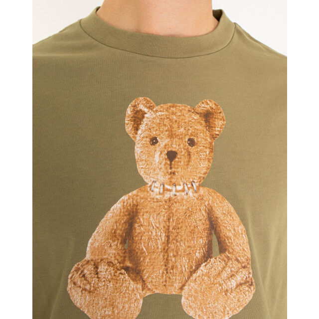 Palm Angels Heren bear in mind t-shirt PMAA109F25JER00A-5860 large
