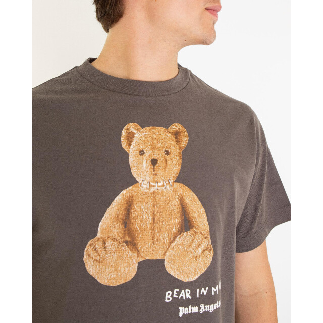 Palm Angels Heren bear in mind t-shirt PMAA109F25JER00A-760 large